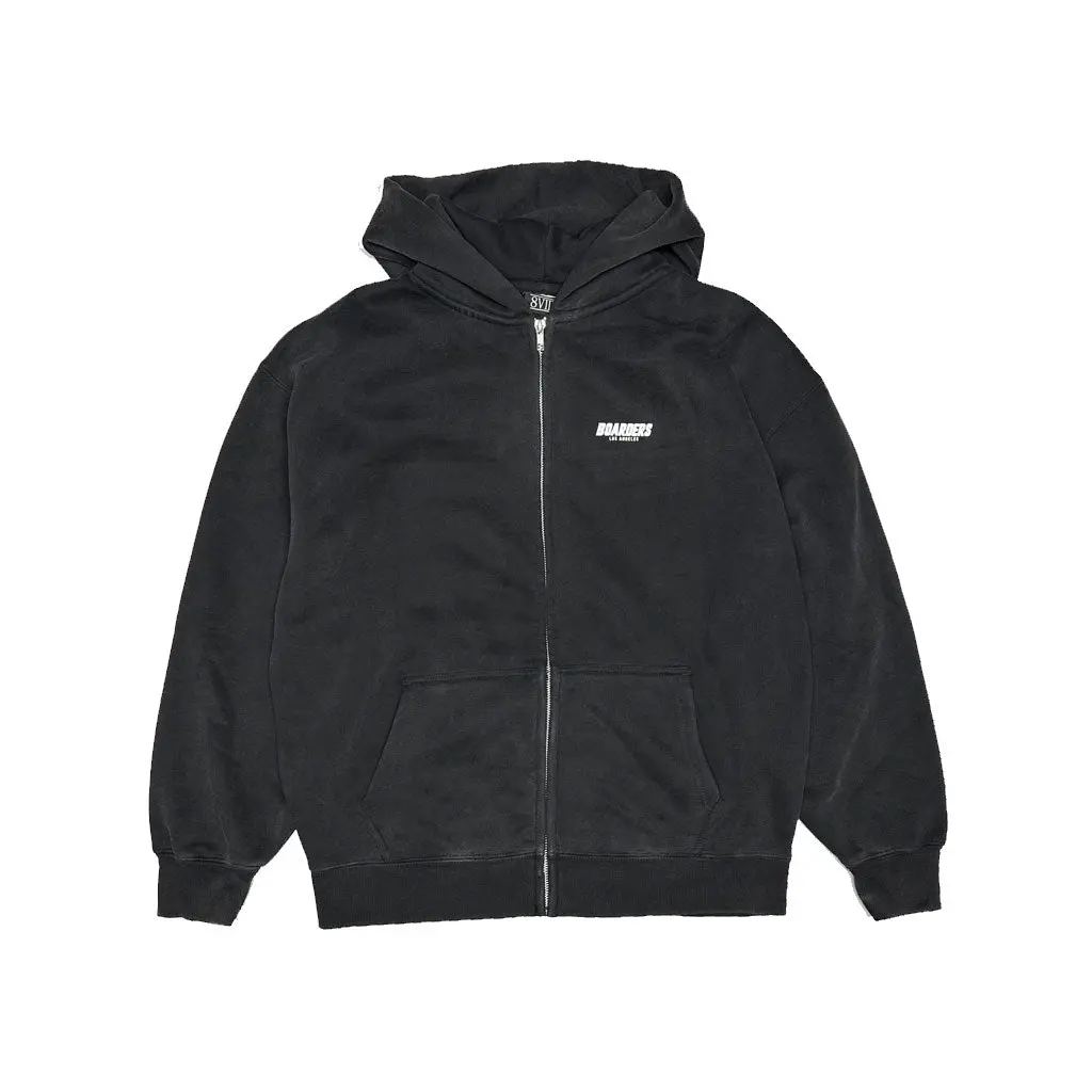 Boarders Mini Bold La Zip Hoodie - Black 1