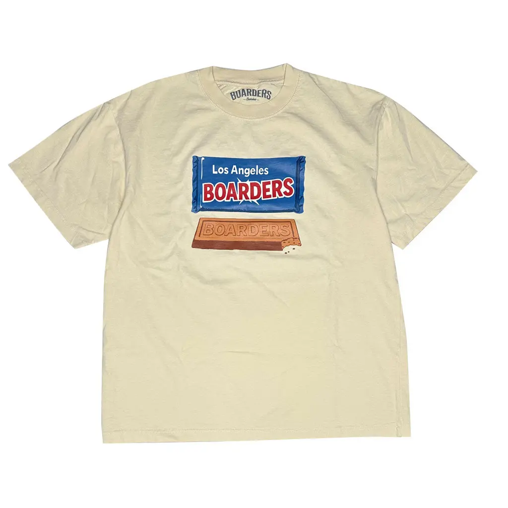 Boarders Crunch Heavy Duty S/S Tee - Off White 1