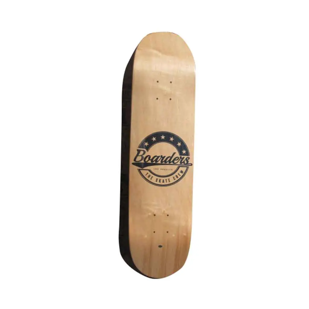 Boarders Star Crest Skateboard Deck - Natural 1