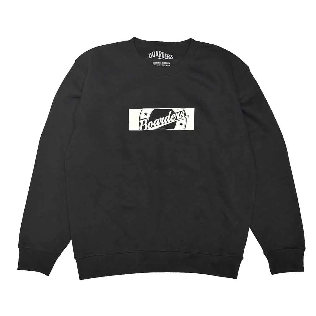 Boarders Crest Xl Sweatshirt - Black 1
