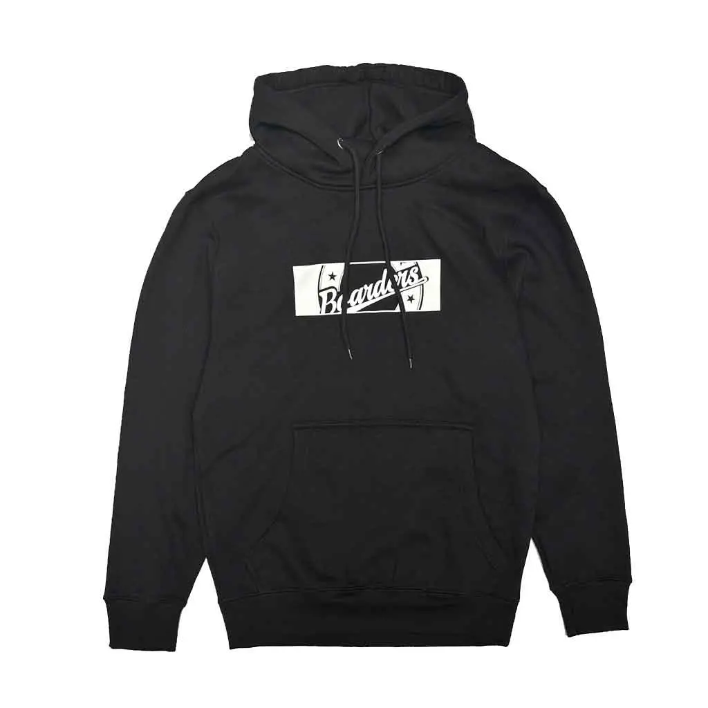 Boarders Crest Xl Hoodie - Black 1