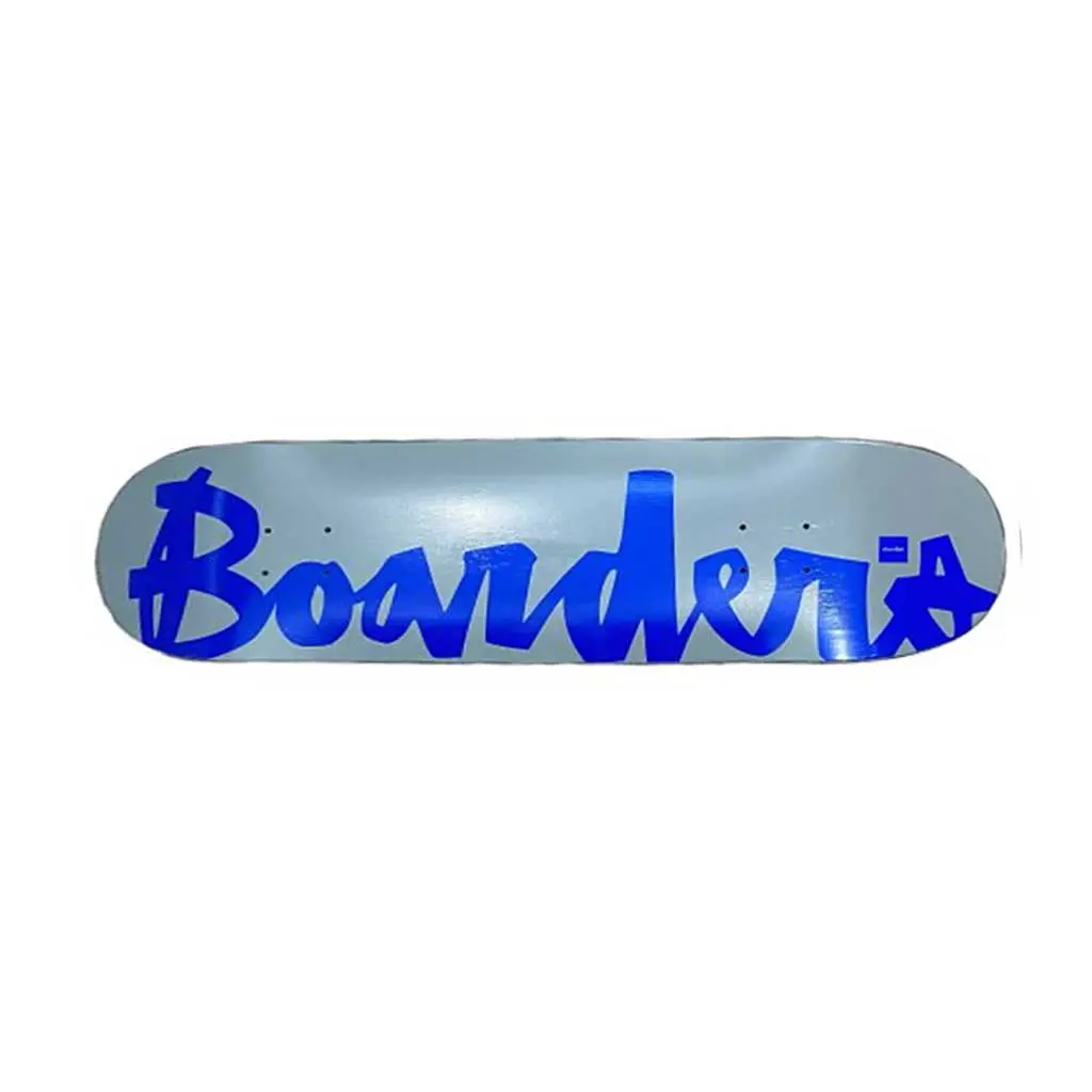 Boarders X Chocolate Chunk 2 8.5" Deck - Grey/Royal 1