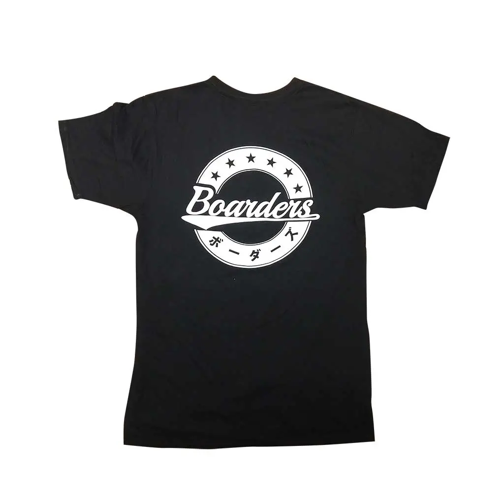 Boarders Jpn Crest Tee - Black 1