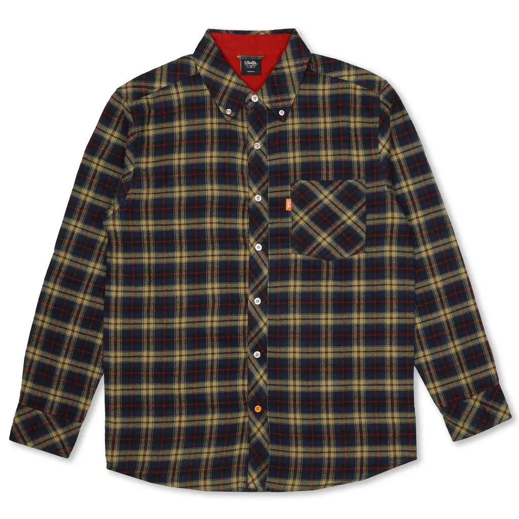 Bolla Century L/S Woven - Navy/Red 1