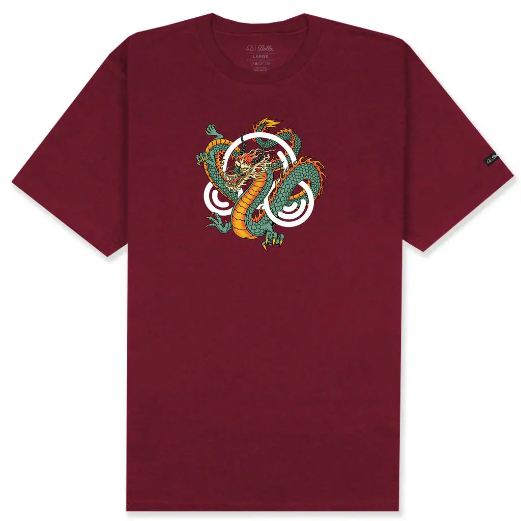 Bolla Dragon S/S Tee - Burgundy 1