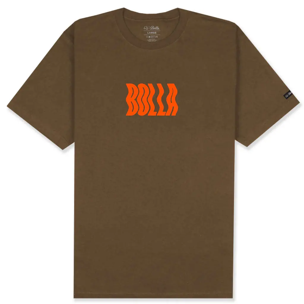 Bolla Wave S/S Tee - Walnut 1