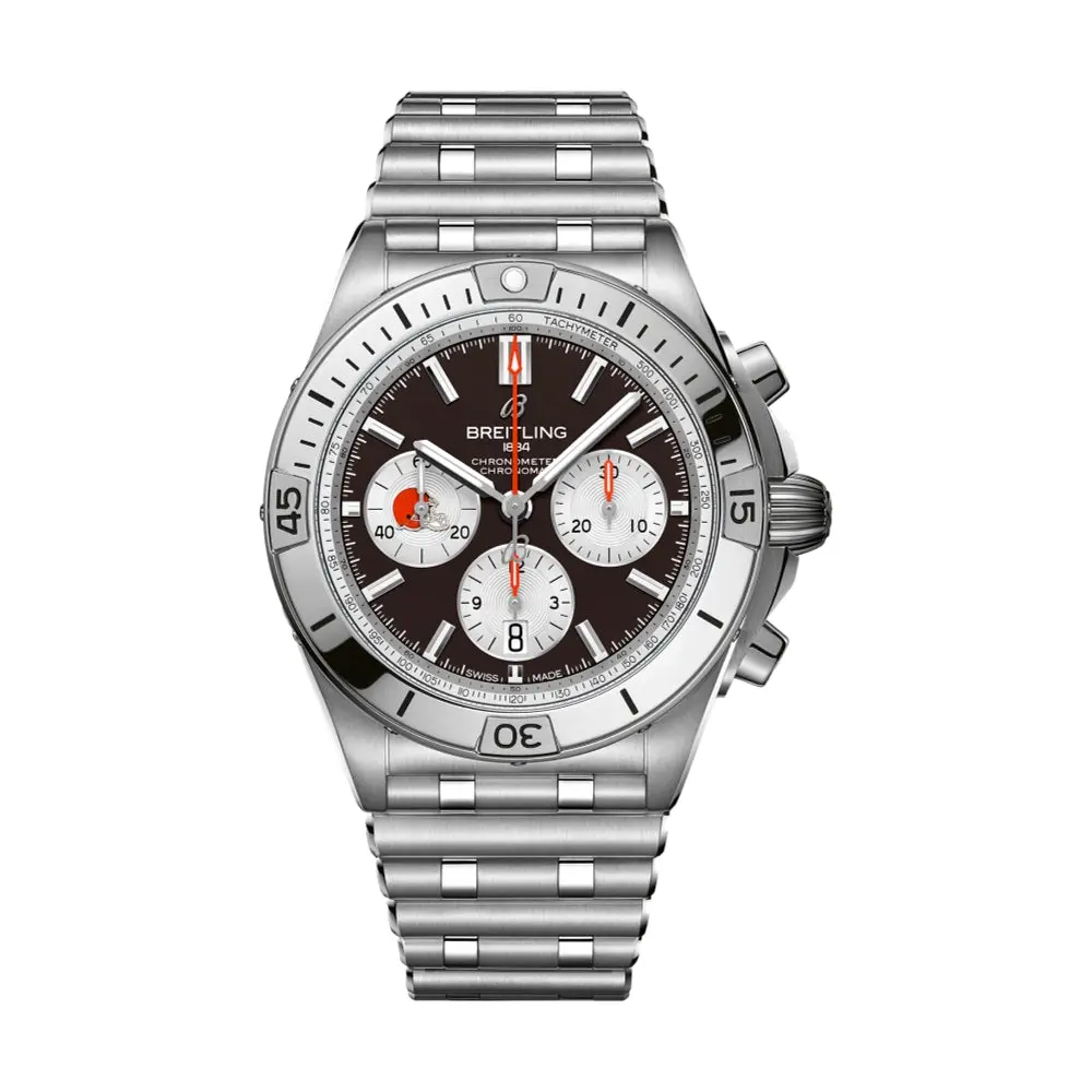 Chronomat B01 Nfl Cleveland Browns Limited Edition 42Mm - Brown On Bracelet 1