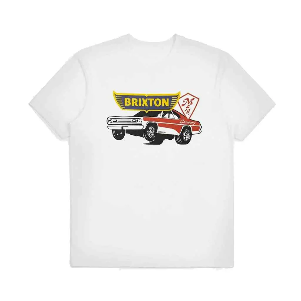 Brixton Barona S/S Tee - White 1