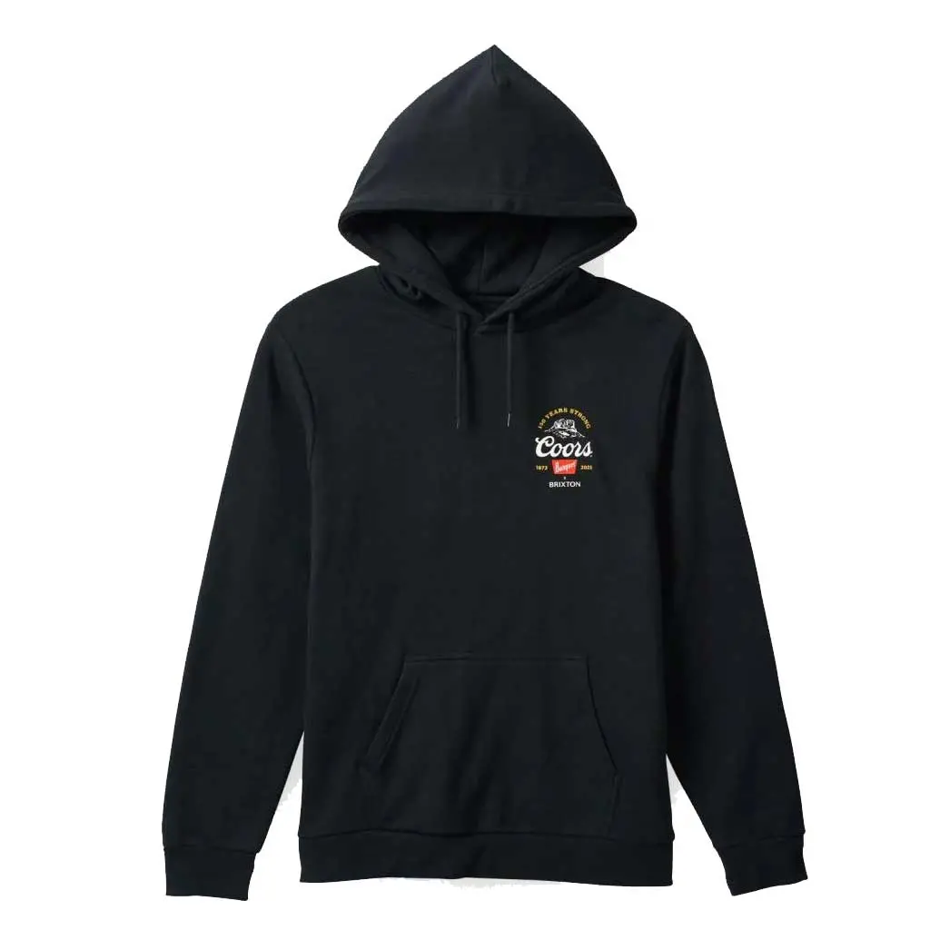 Brixton X Coors 150 Arch Hoodie - Black 1