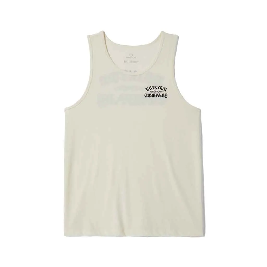 Brixton Chains Tank Top - Off White 1