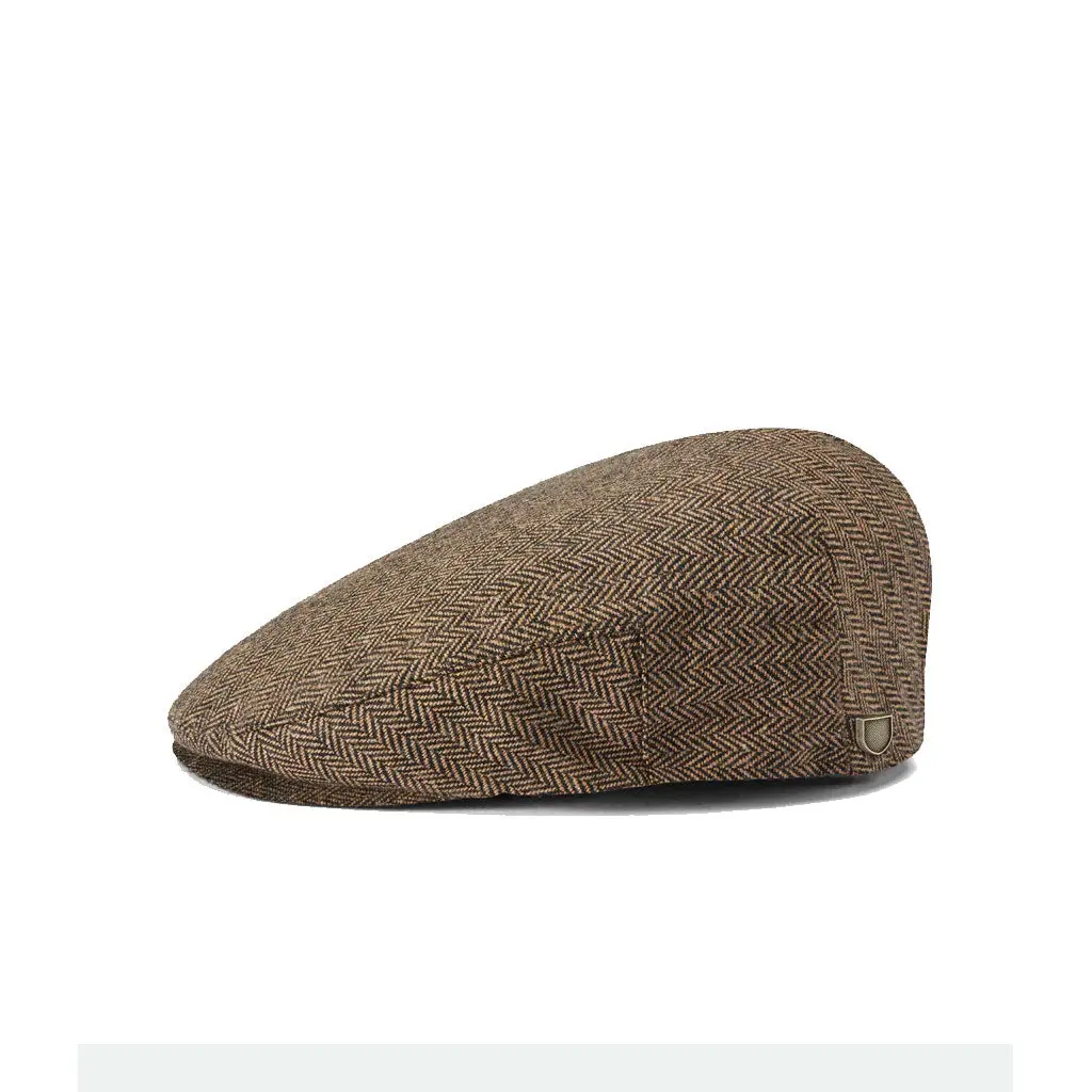 Brixton Hooligan Snap Cap - Brown/Khaki 1