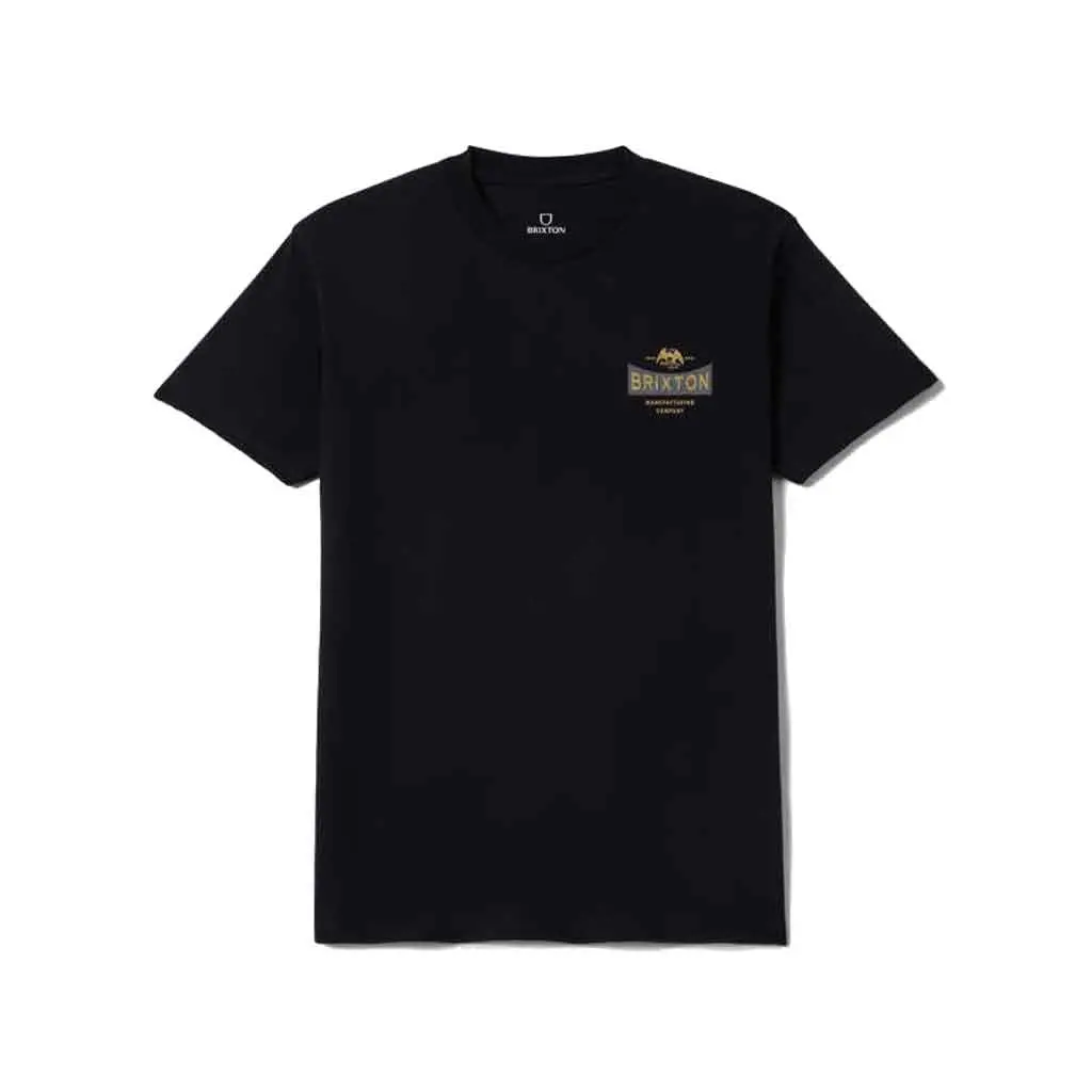 Brixton Pinnacles S/S Tee - Black 1