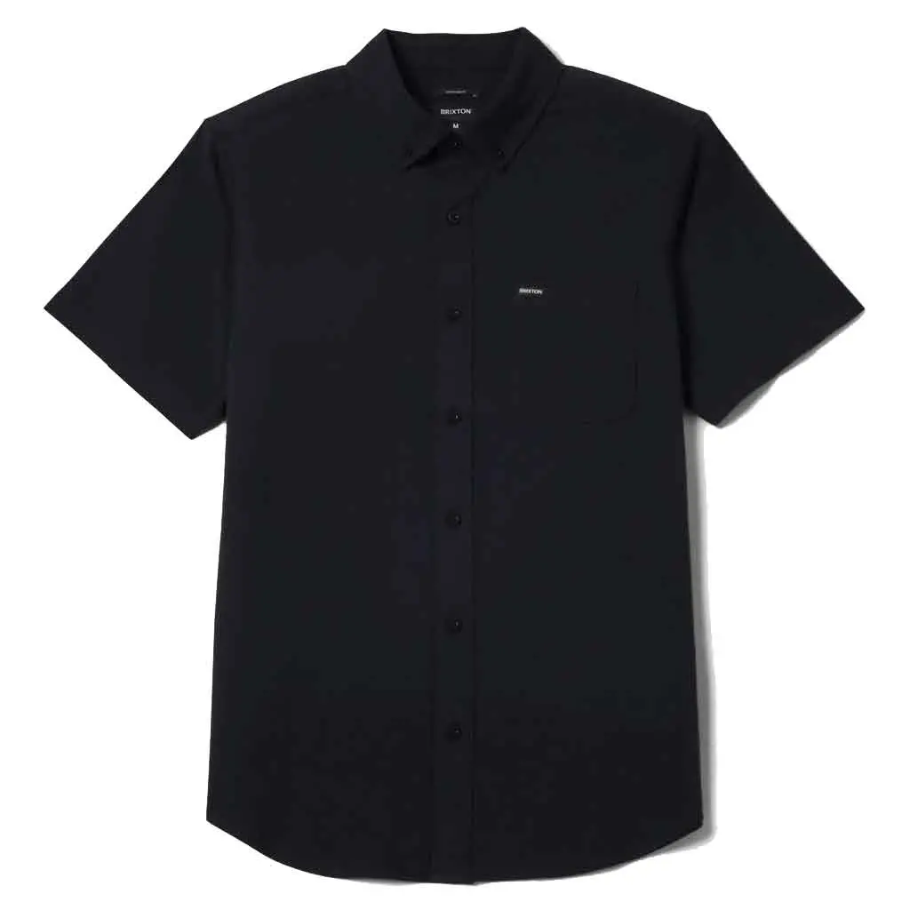 Brixton Sanford Oxford S/S Woven - Black 1