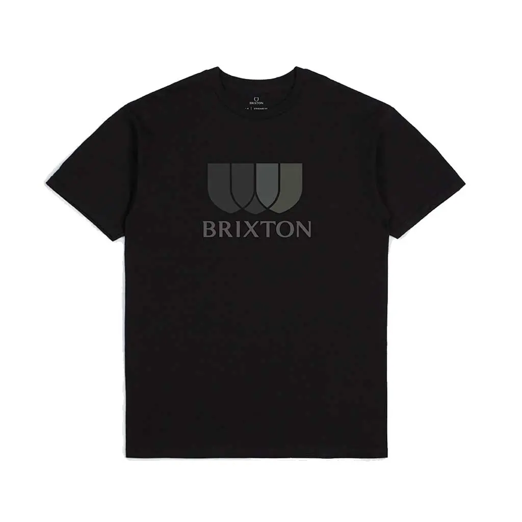 Brixton Alton Solid S/S Tee - Black 1