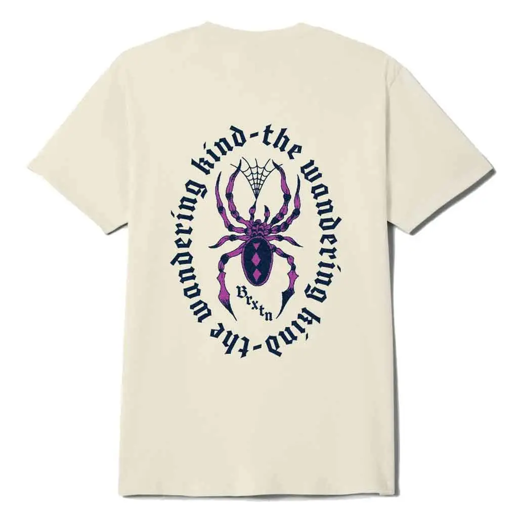 Brixton Beasley S/S Std Tee - Cream 1