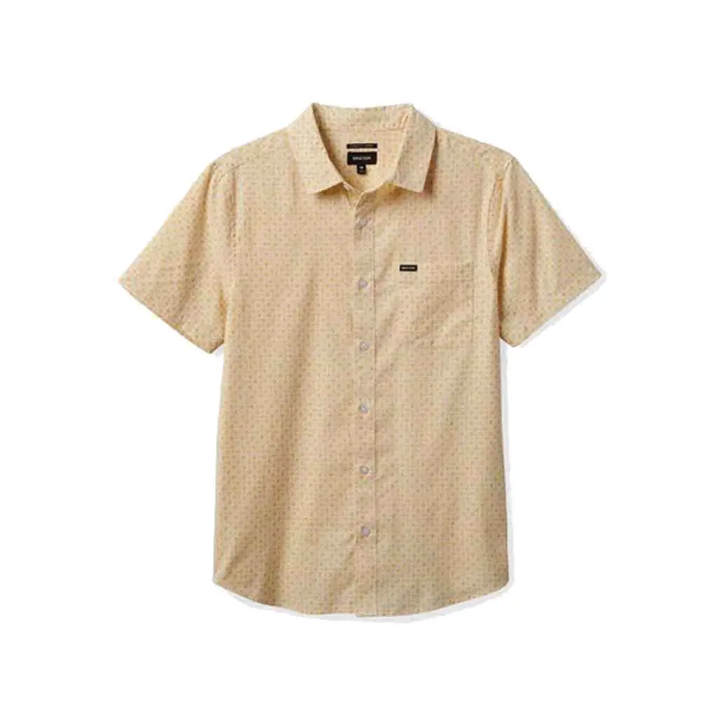 Brixton Charter Print S/S Woven - Whitecap Micro 1