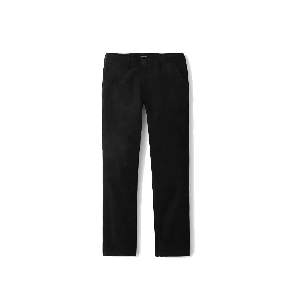 Brixton Choice Chino Regular Pant - Black 1