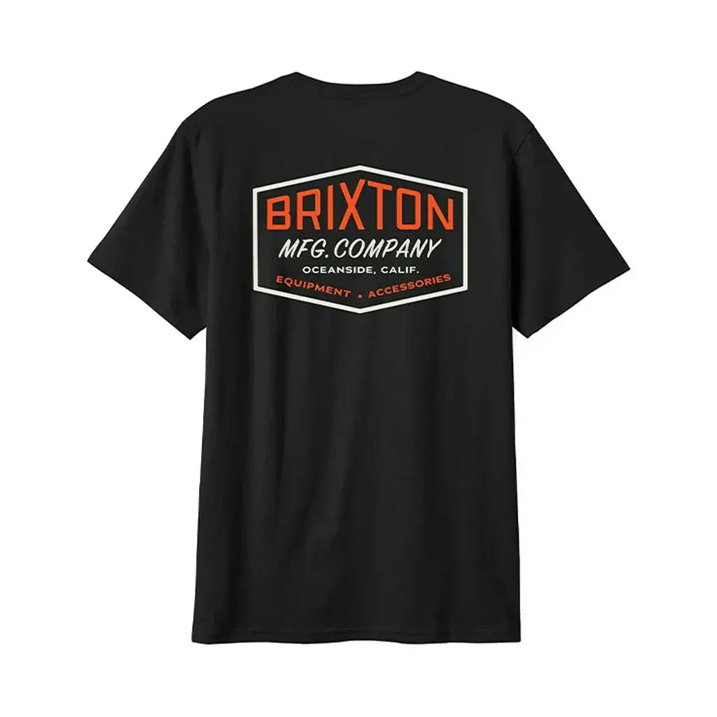 Brixton Coleson S/S Tee - Black 1