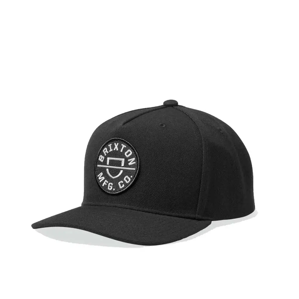 Brixton Crest C Mp Snapback - Black 1