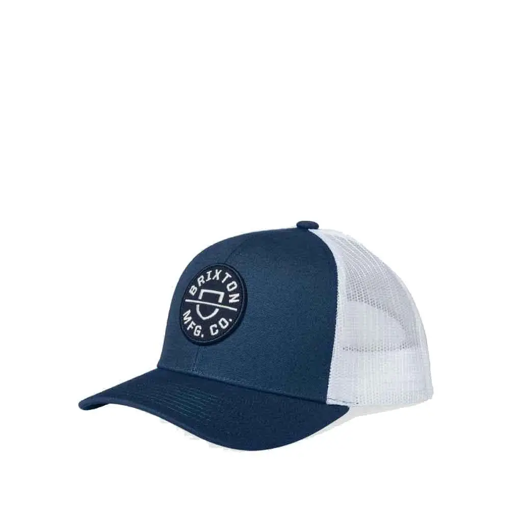 Brixton Crest X Mp Mesh Cap - Dark Denim/White 1