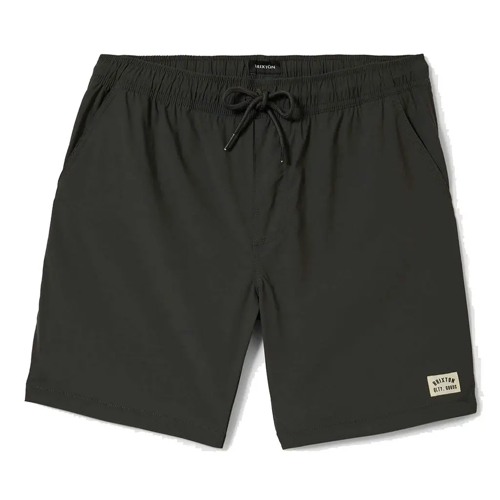 Brixton Everyday Stretch Hybrid Short - Washed Black 1