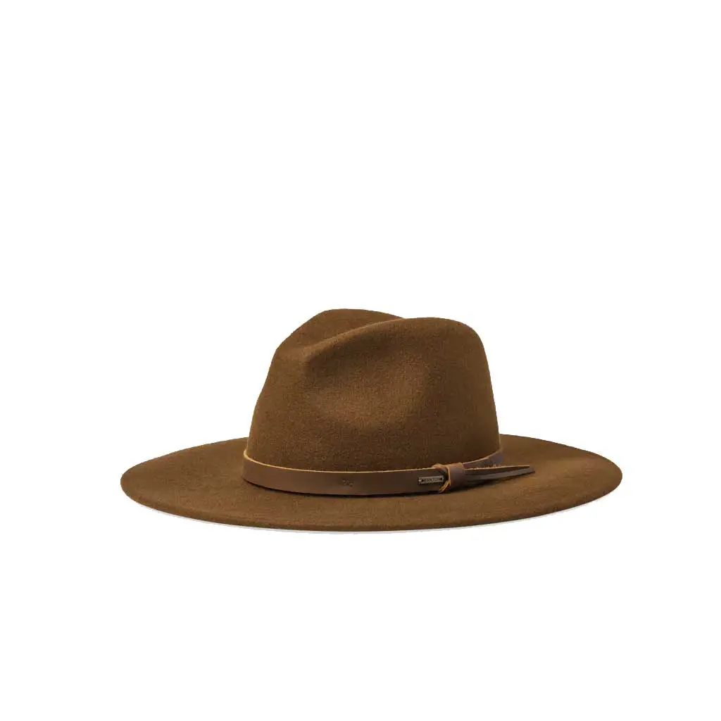 Brixton Field Proper Hat - Coffee 1