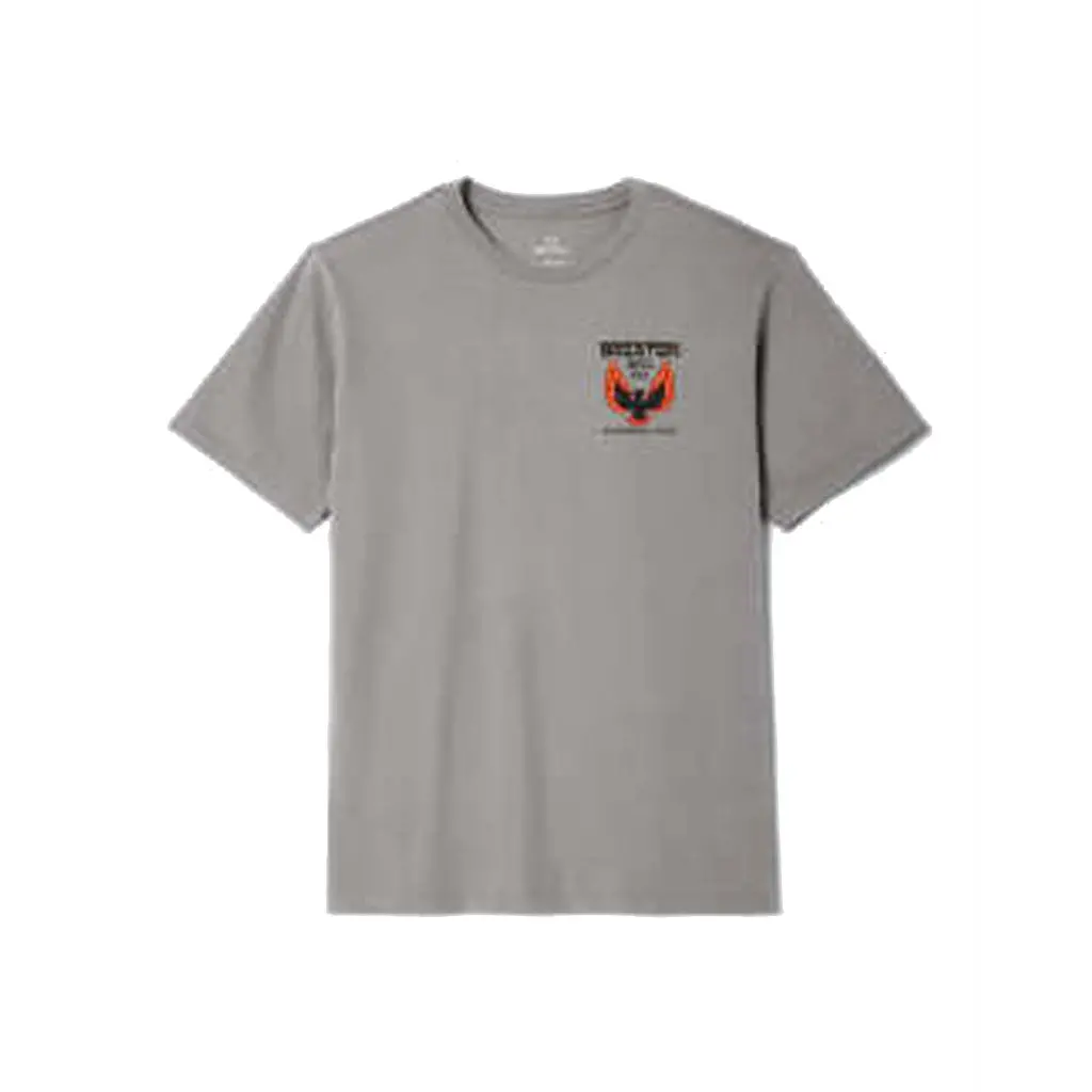 Brixton Garvey S/S Tlrt Tee - Heather Grey 1