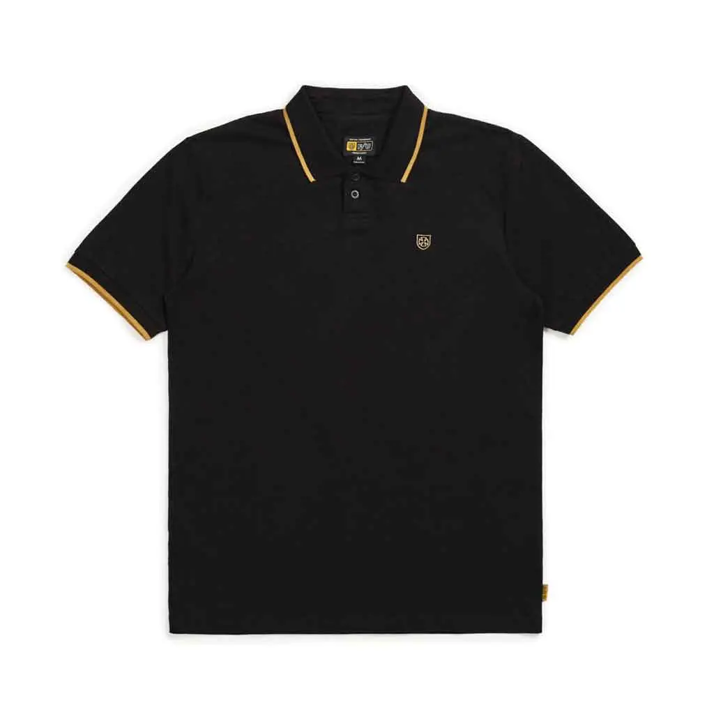 Brixton Guard S/S Polo - Black 1