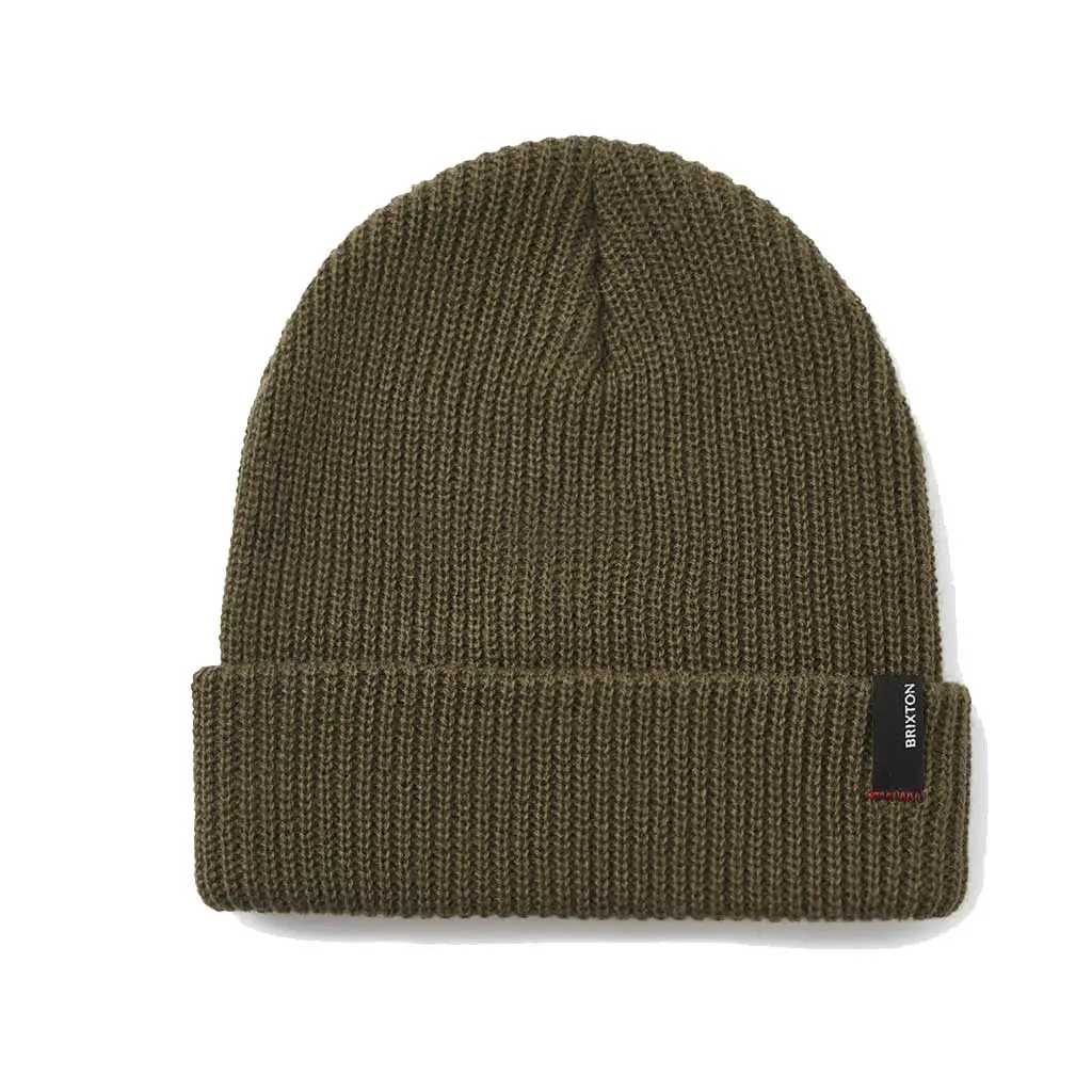 Brixton Heist Beanie - Military Olive 1