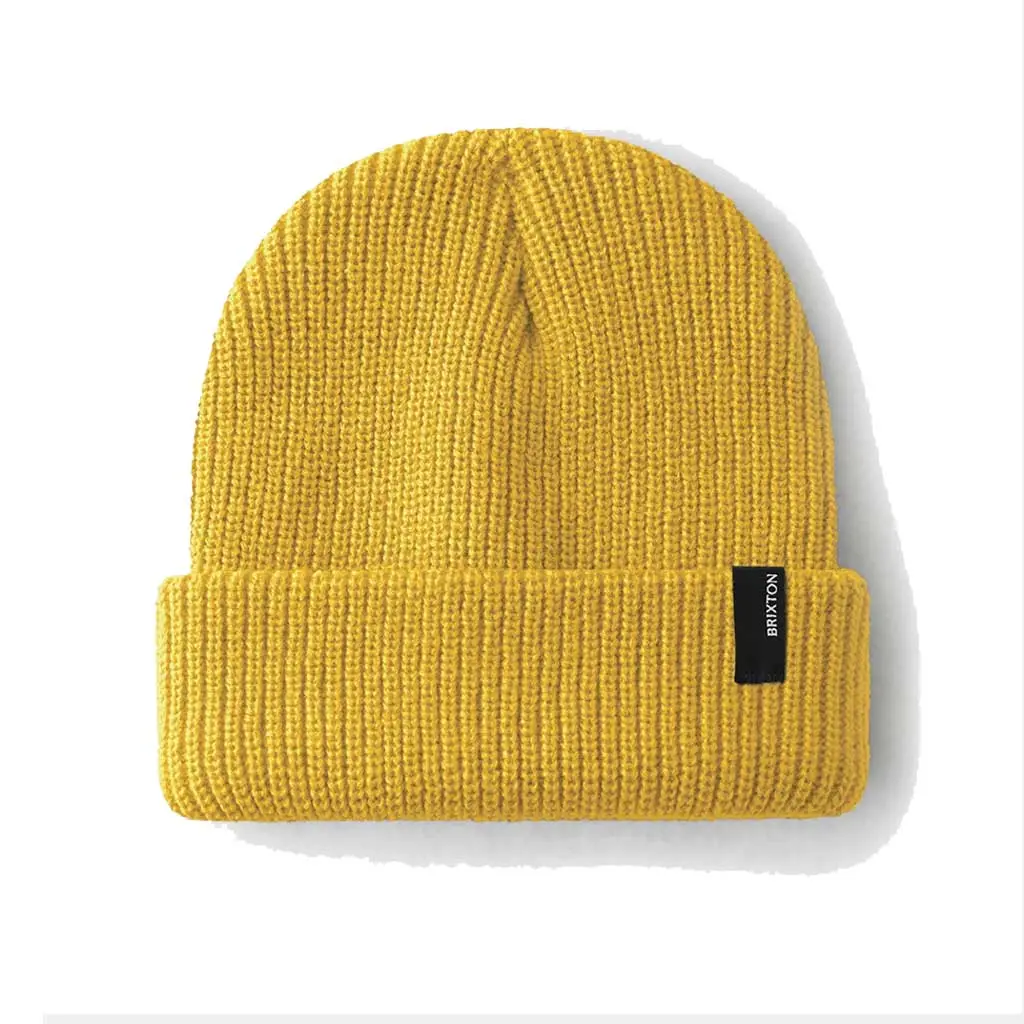 Brixton Heist Beanie - Mustard 1
