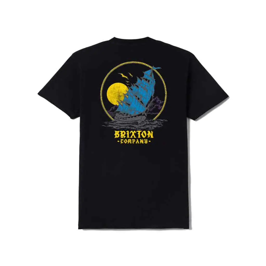 Brixton High Seas S/S Tee - Black 1