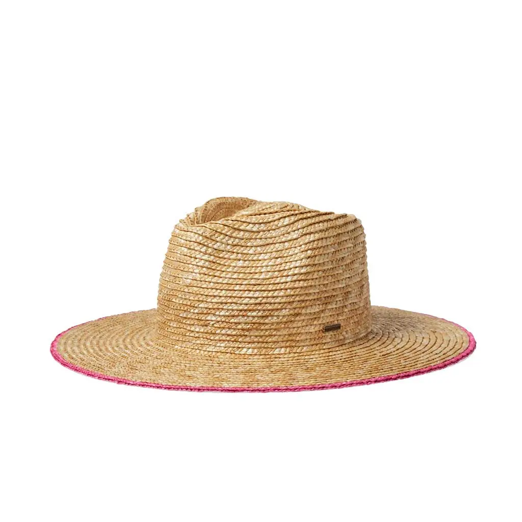 Brixton Joanna Festival Hat - Honey/Pink 1