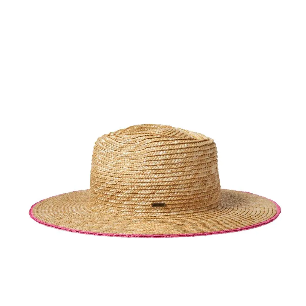 Brixton Joanna Festival Hat - Honey/Pink 2