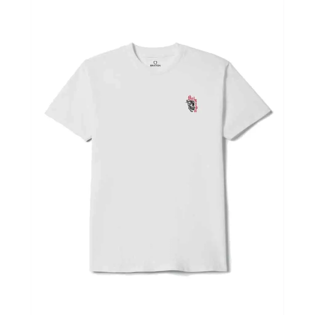 Brixton Marquis S/S Tee - White 2