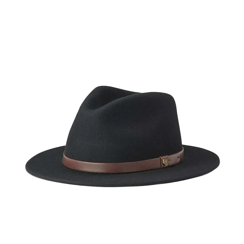 Brixton Messer Fedora - Black 1