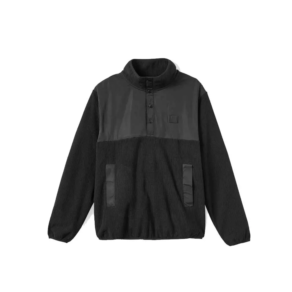 Brixton Micro Fleece X Mock Neck - Black 1