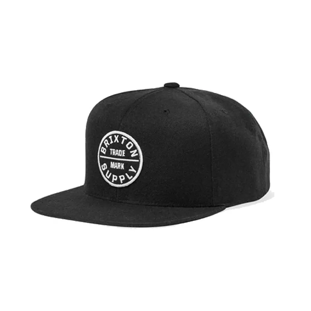 Brixton Oath Iii Snapback - Black 1
