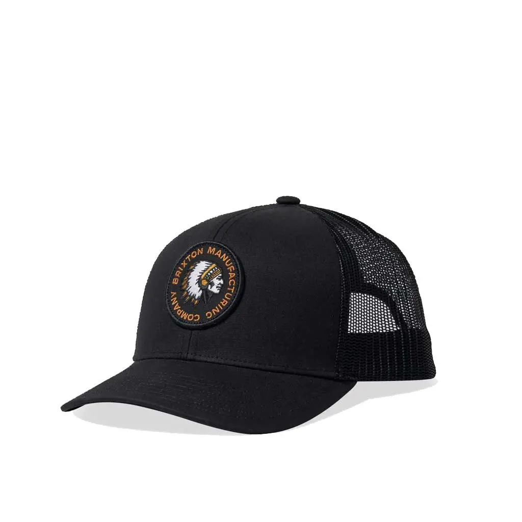 Brixton Rival Stamp X Mp Mesh Cap - Black 1