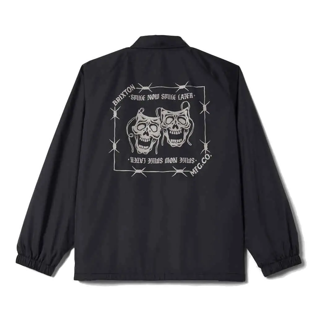 Brixton Watchman Lw Coaches Jacket - Black 1