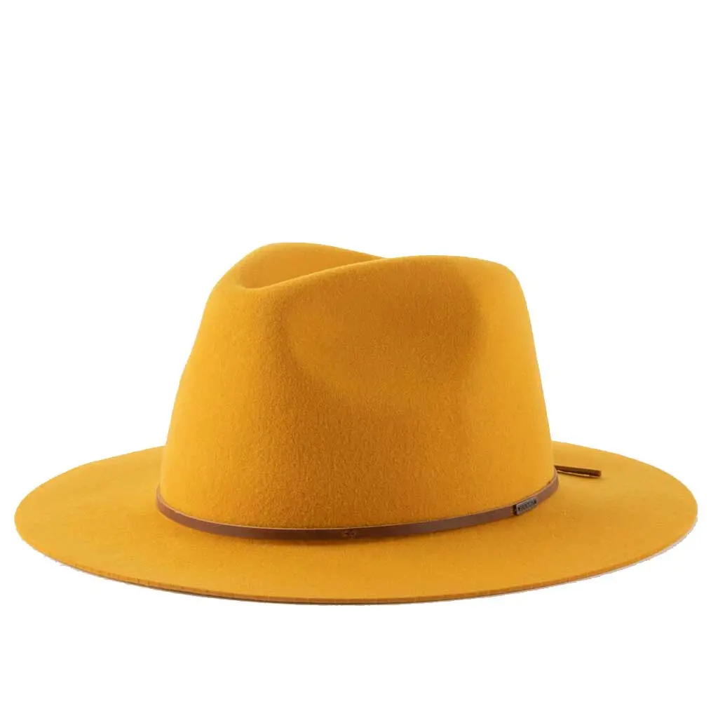 Brixton Wesley Fedora - Golden Glow 1