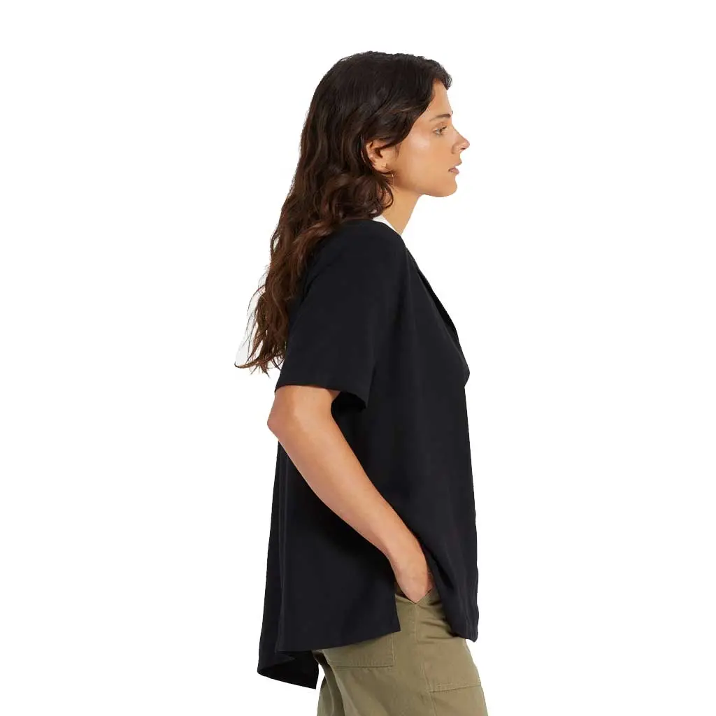 Brixton Women's Bunker Block Bf S/S Woven - Black 2