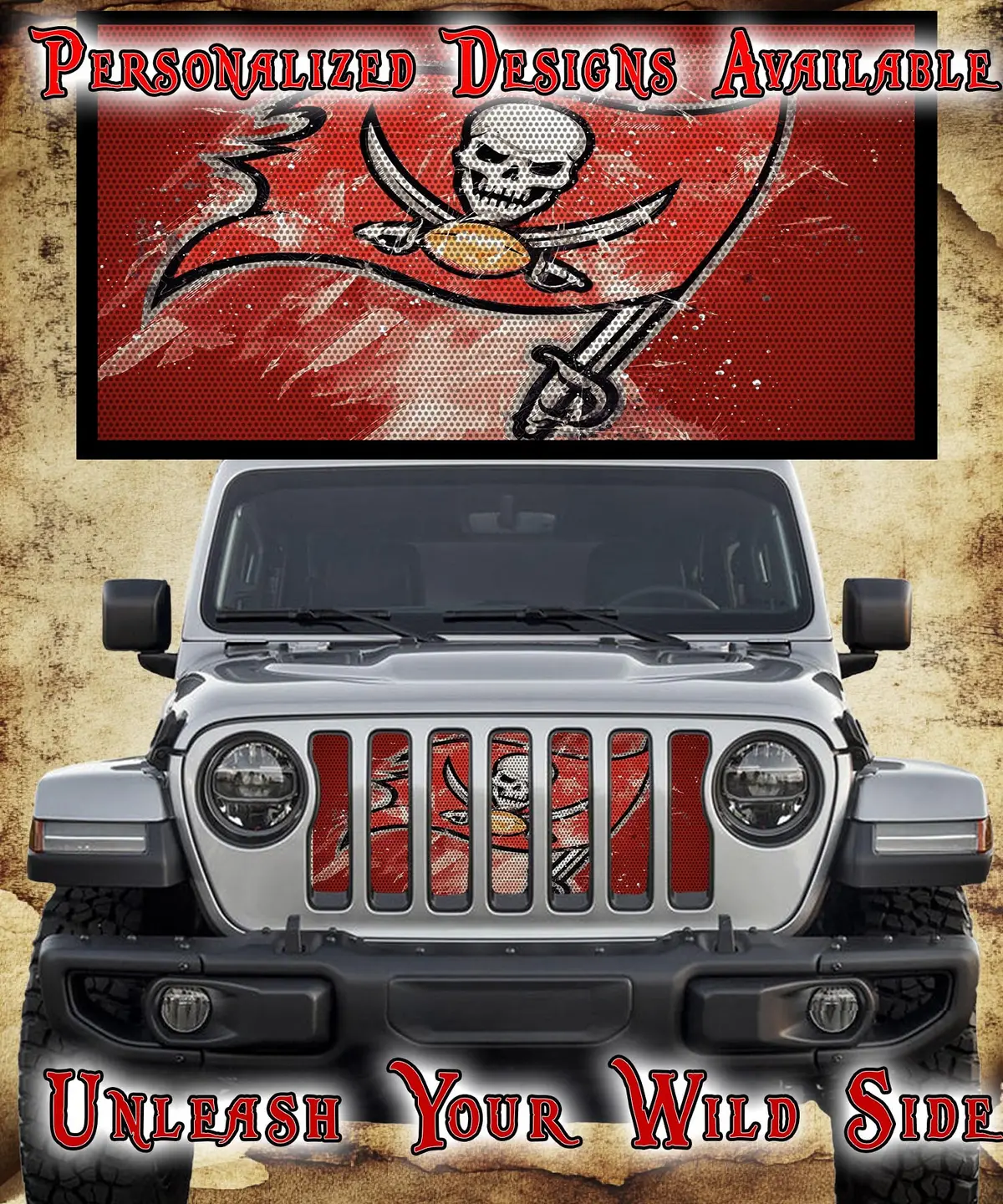 Tampa Bay Bucks Grill Insert 1