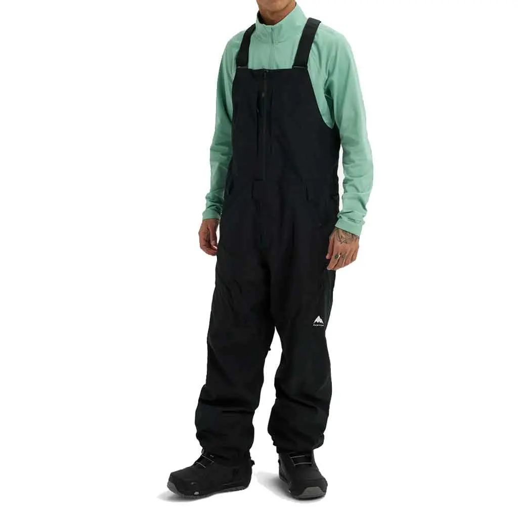Burton 25/26 Reserve 2L Relaxed Bib Pants - True Black 1