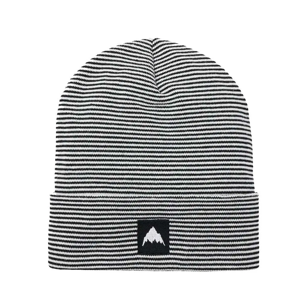 Burton 23/24 Recycled All Day Long Beanie - True Black/Stout White 1