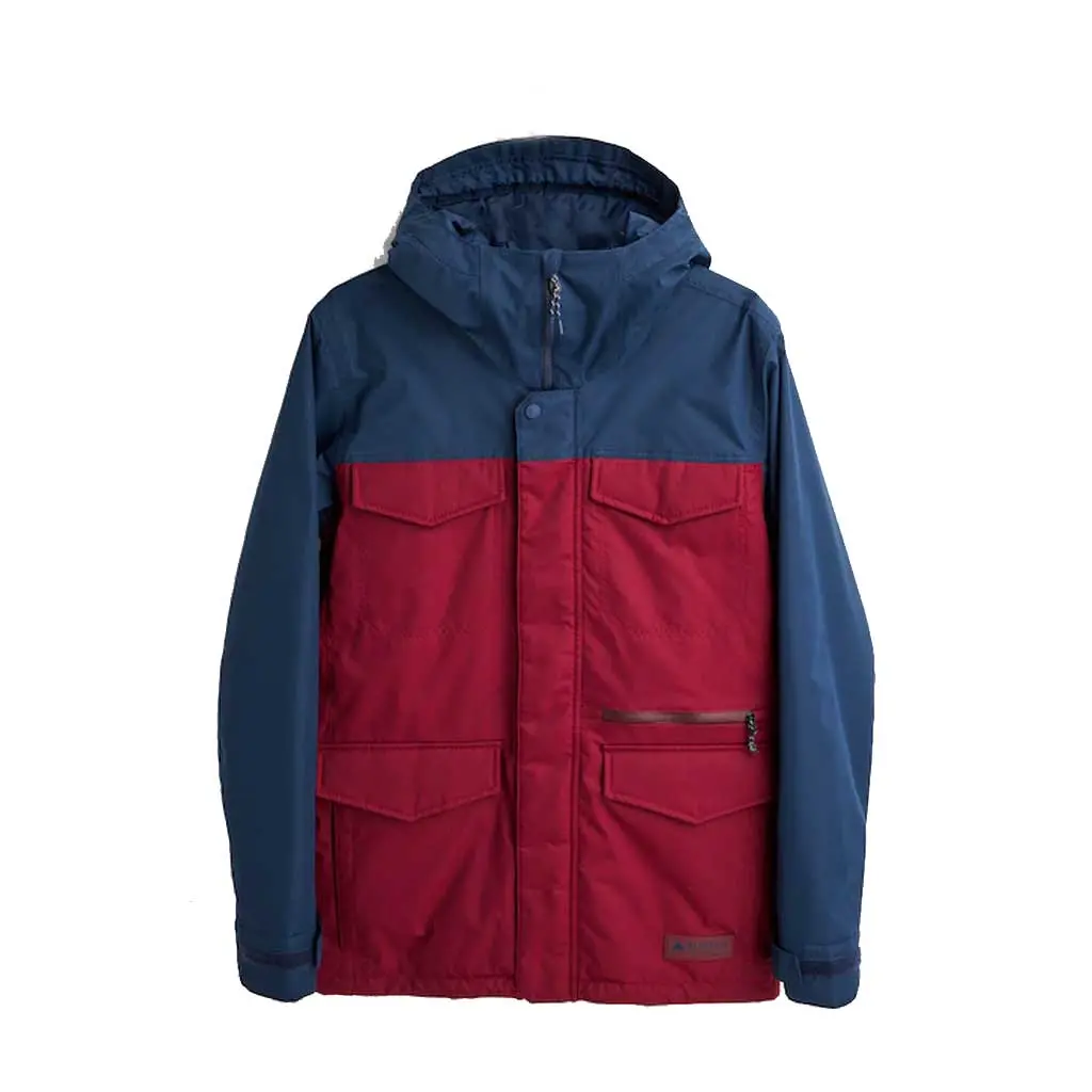 Burton 21/22 Covert Jacket - Dress Blue/Mulled Berry 1