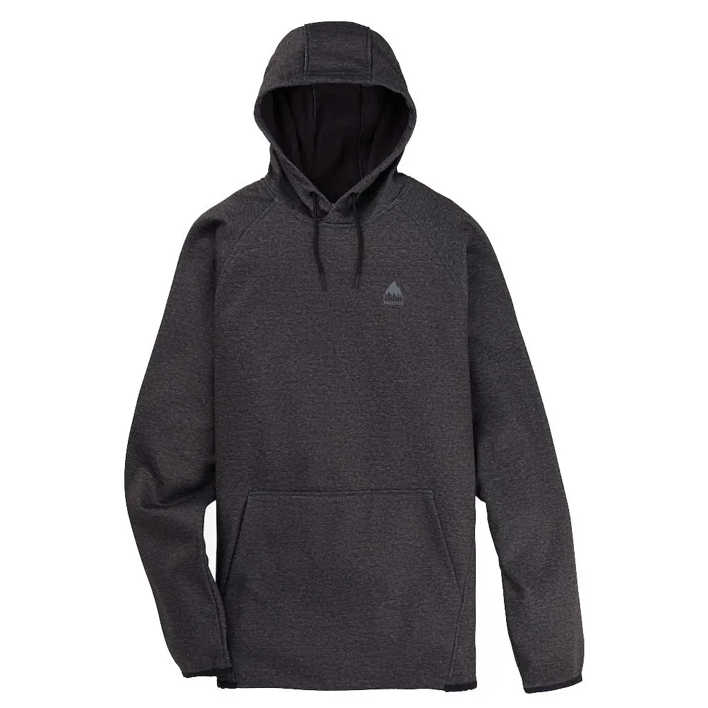 Burton 23/24 Crown Weatherproof Pullover Fleece  - Black Heather 1