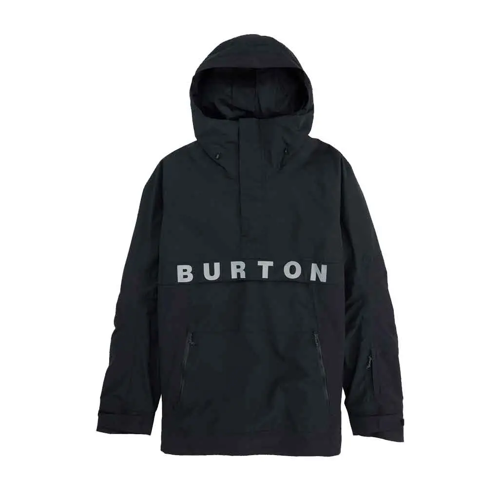 Burton 24/25 Frostner Anorak Jacket - True Black 1