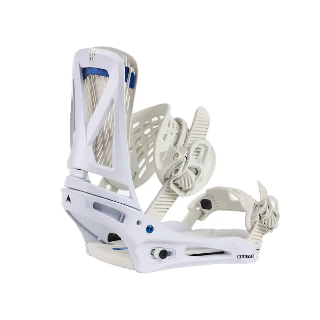 Burton 24/25 Genesis Re:Flex Snowboard Bindings - White 1