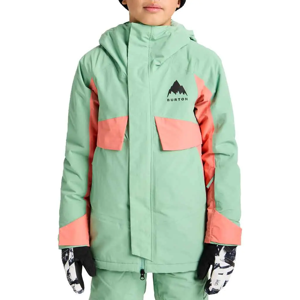 Burton 25/26 Kid's Ascutney 2L Jacket - Soft Sage 1