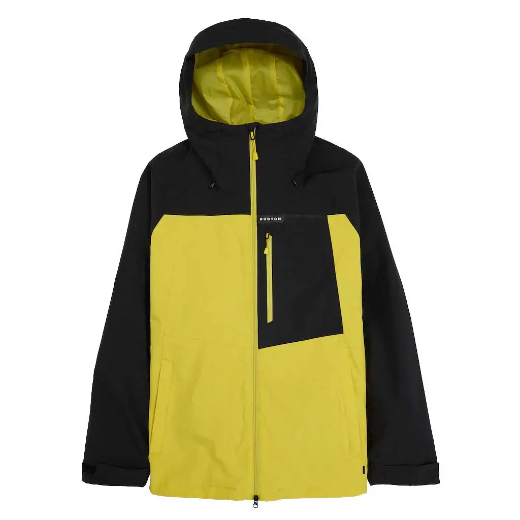 Burton 23/24 Lodgepole Jacket - True Black/Sulfur 1